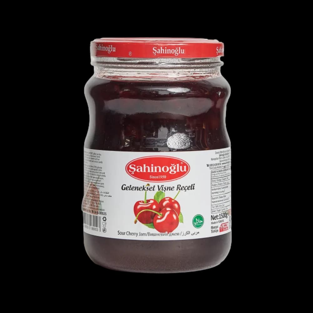 Şahinoğlu Şahinoğlu Reçel Vişne Cam 1500 gr