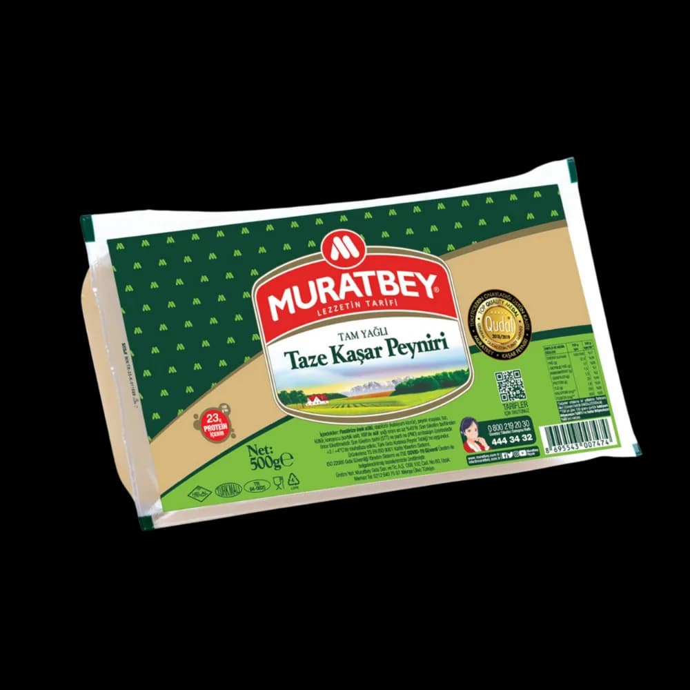Muratbey Muratbey Taze Kaşar Peynir 500 gr
