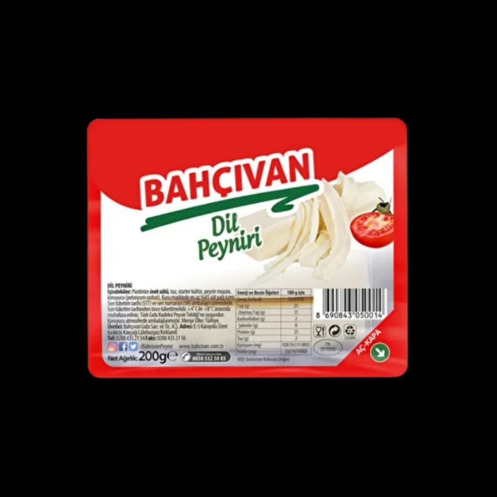 Bahçıvan Bahçıvan Dil Peyniri 200 gr