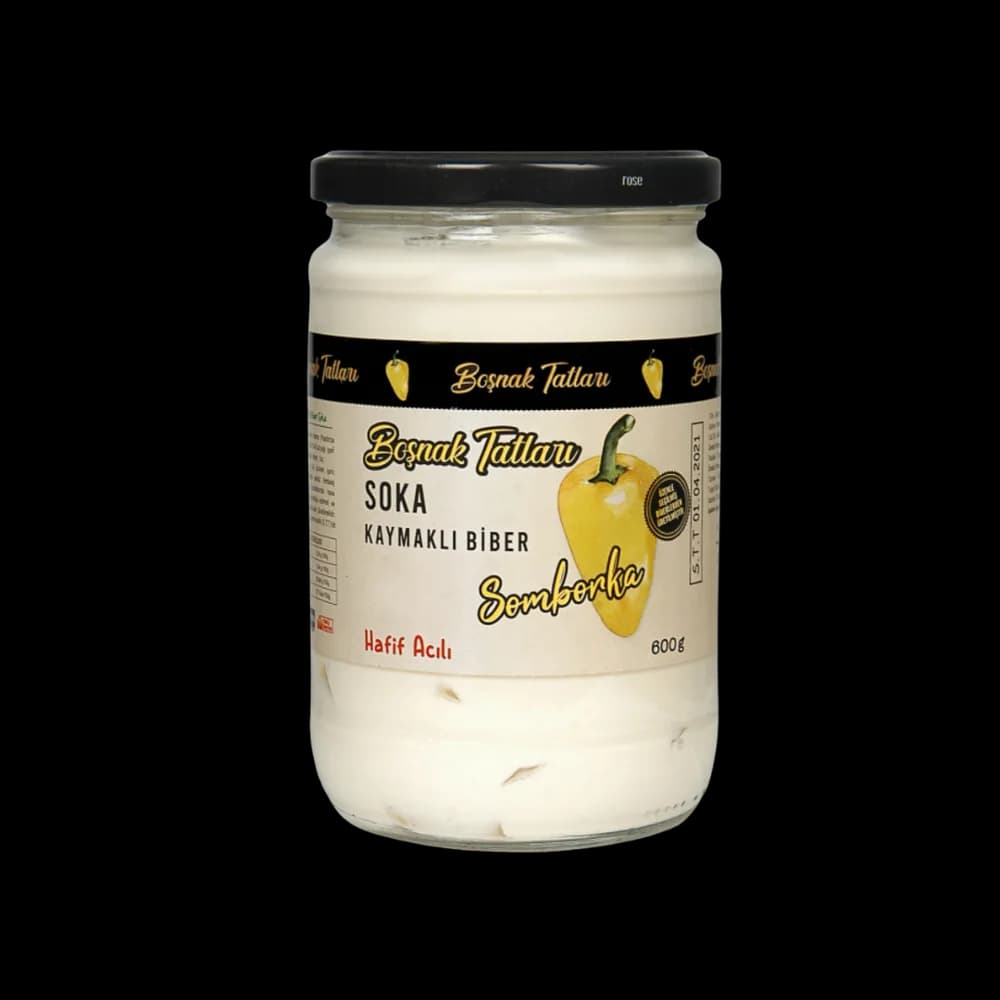 Boşnak Soka Boşnak Soka Kaymaklı Biber 580 gr