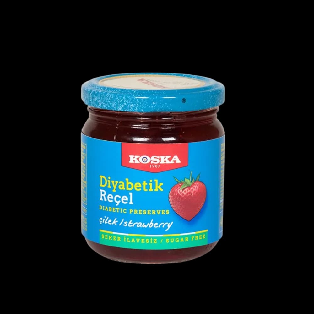 Koska Koska Diyabetik Çilek Reçeli 240 gr