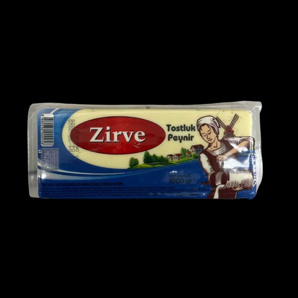 Zirve Tostluk Peynir Blok 1000 gr