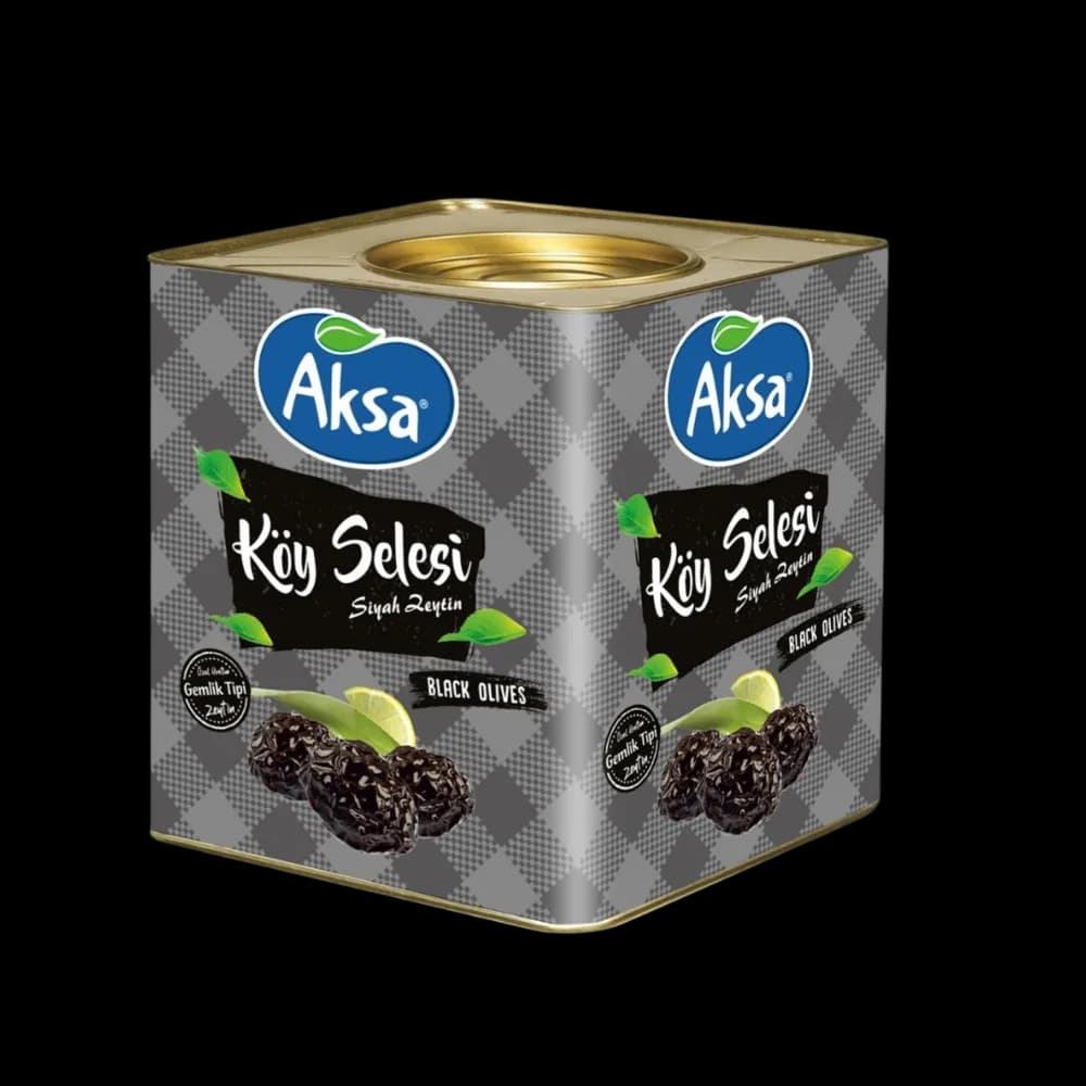 Aksa Aksa Siyah Zeytin Köy Selesi (350-440) 9 kg