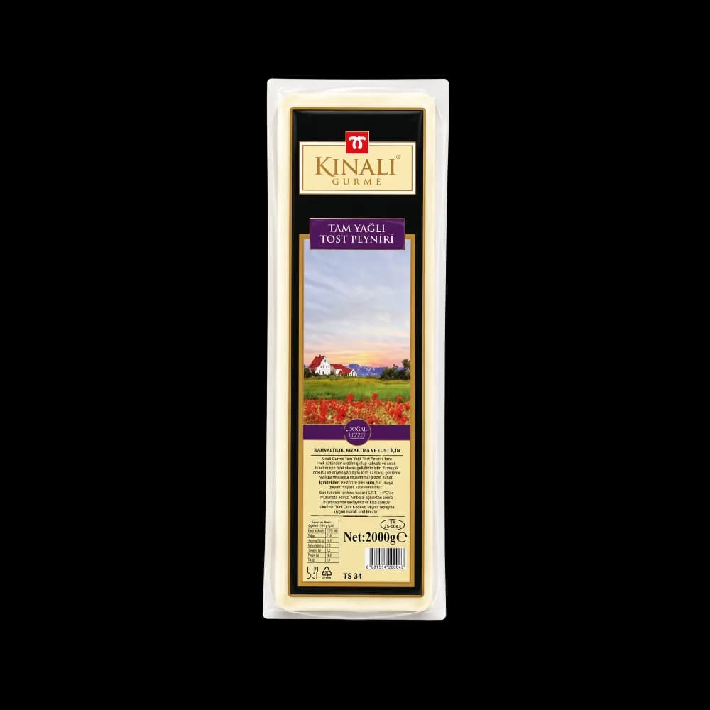 Kınalı Kınalı Taze Kaşar Peyniri 2000 gr