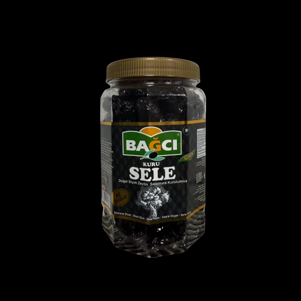 Bağcı Bağcı Siyah Zeytin Kuru Sele 700 gr
