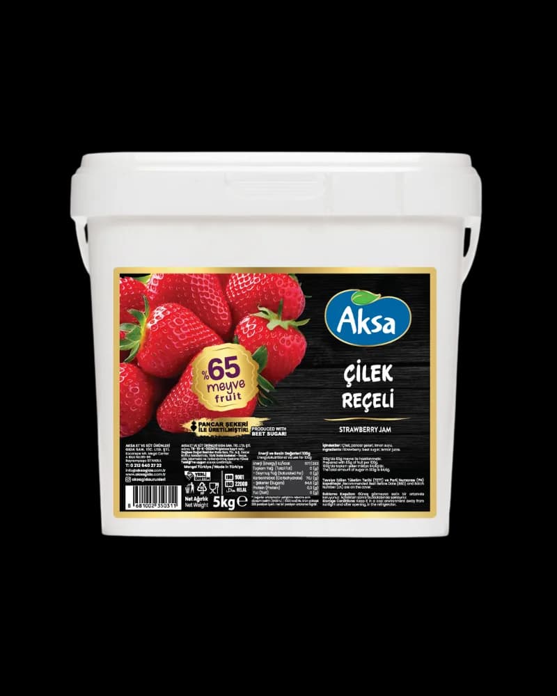 Aksa Aksa Reçel Çilek 5 kg