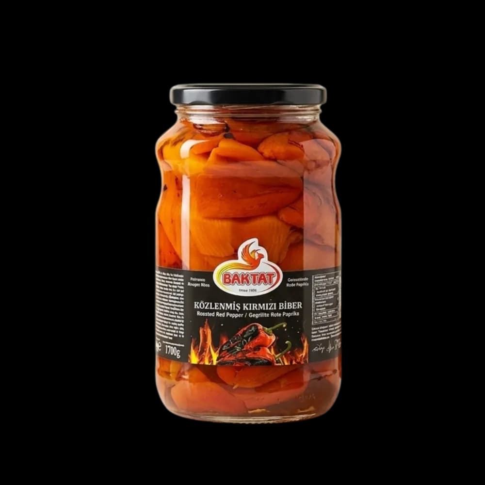 Baktat Közlenmiş Kırmızı Biber 2650 gr