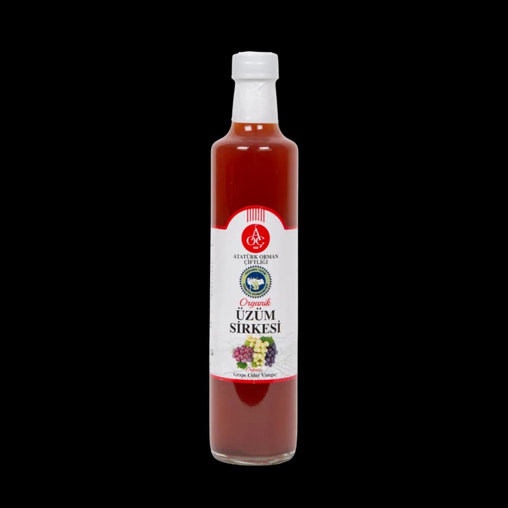 Atatürk Orman Çiftliği A.O.Ç Organik Üzüm Sirkesi 500 ml