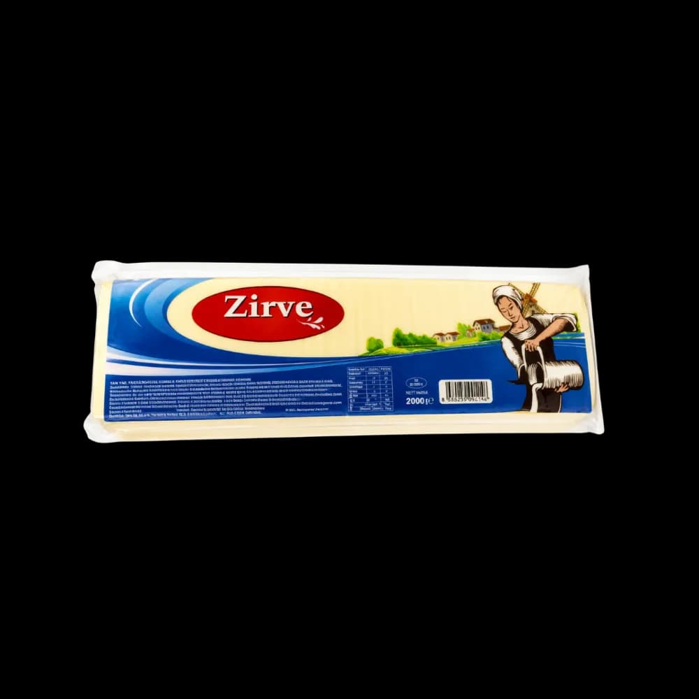 Zirve Tostluk Peynir Blok 2000 gr