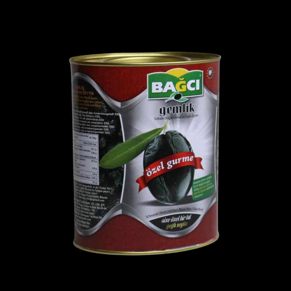 Bağcı Bağcı Siyah Zeytin Gurme Özel 1000 gr