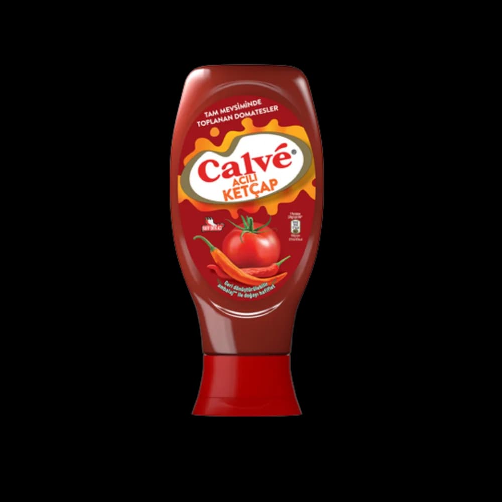 Calve Calve Ketçap Acılı 430 gr