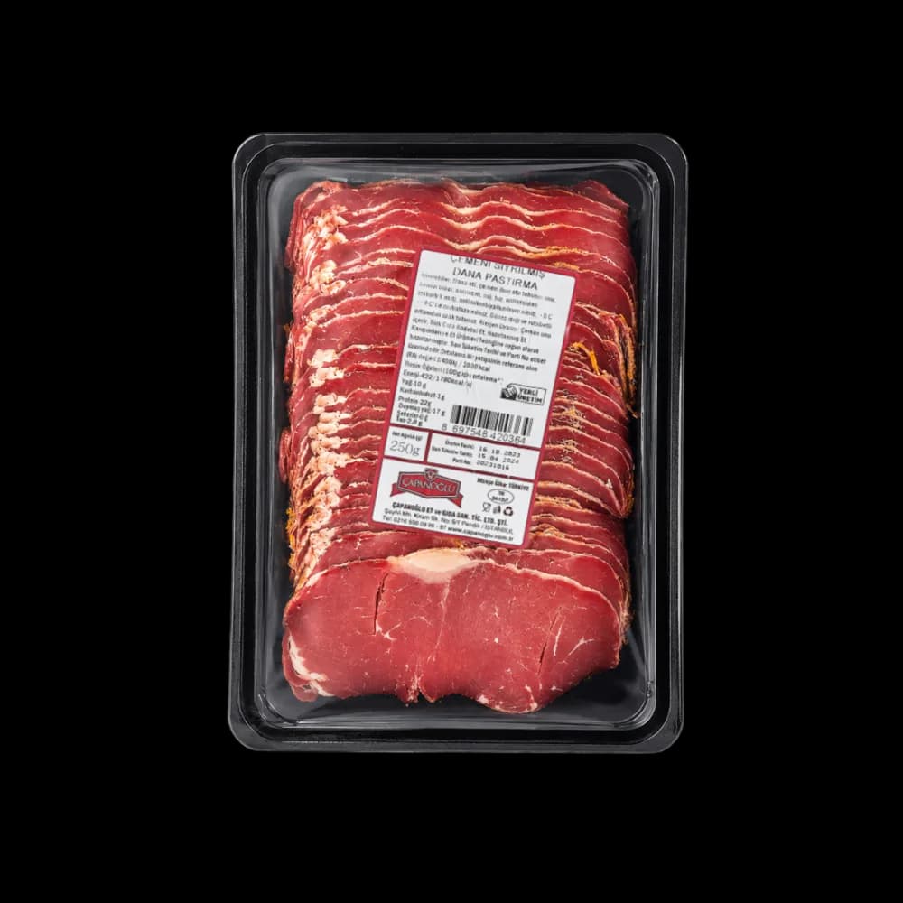 Çapanoğlu Çapanoğlu Pastırma Dilimli Sıralı 250 gr
