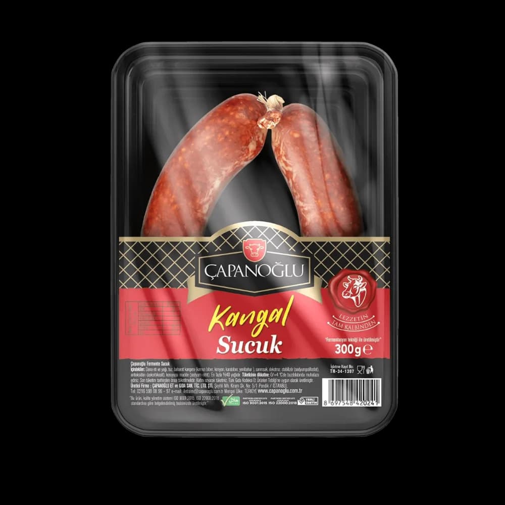 Çapanoğlu Çapanoğlu Dana Sucuk Kangal KVT 300 gr