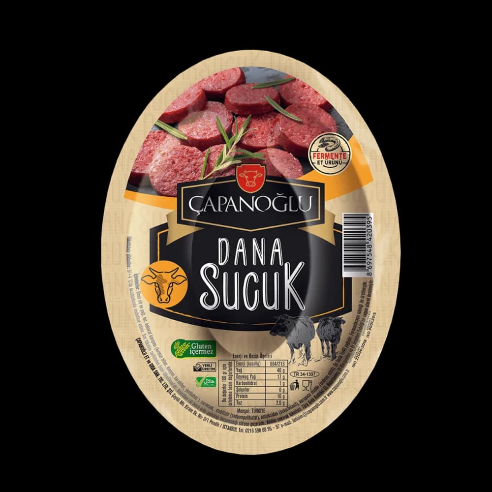 Çapanoğlu Çapanoğlu Dana Sucuk Kangal 200 gr