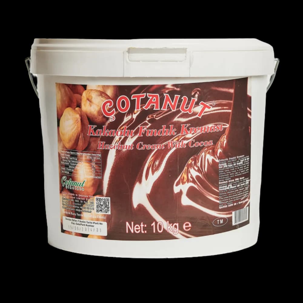 Çotanut Çotanut Çokokrem Siyah Renk Kova 10 kg