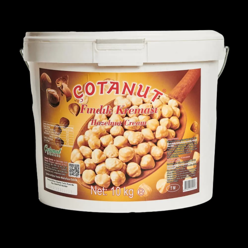 Çotanut Çotanut Fındık Ezmesi Beyaz Renk Kova 10 kg