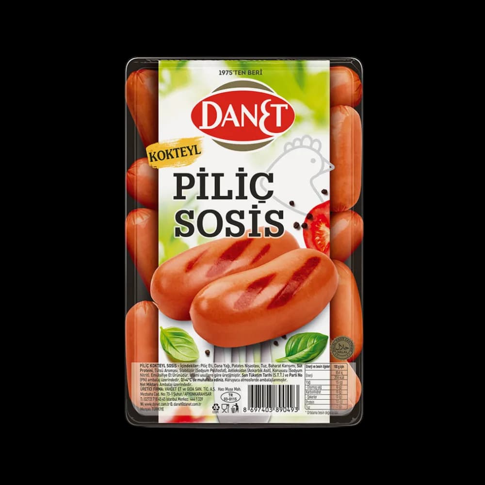 Danet Danet Sosis Piliç Kokteyl 250 gr