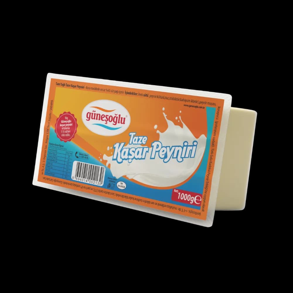 Güneşoğlu Güneşoğlu Taze Kaşar Peynir 1000 gr