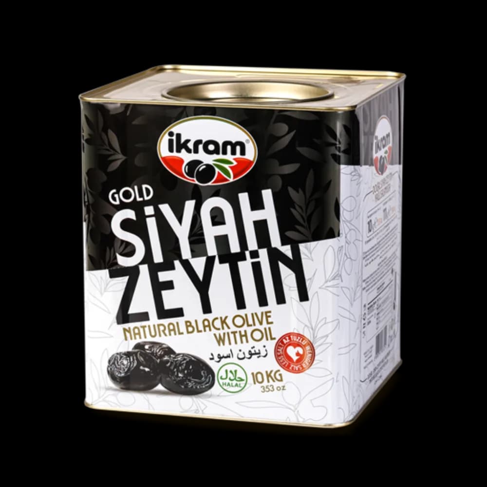 İkram İkram Siyah Zeytin [ Siyah ] Gold Sele 10 kg
