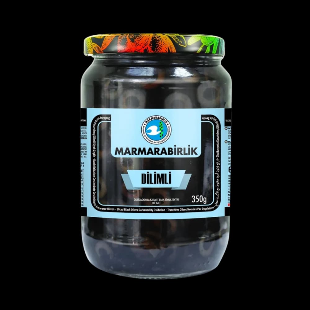 Marmarabirlik Marmara Birlik Siyah Zeytin Dilimli 350 gr