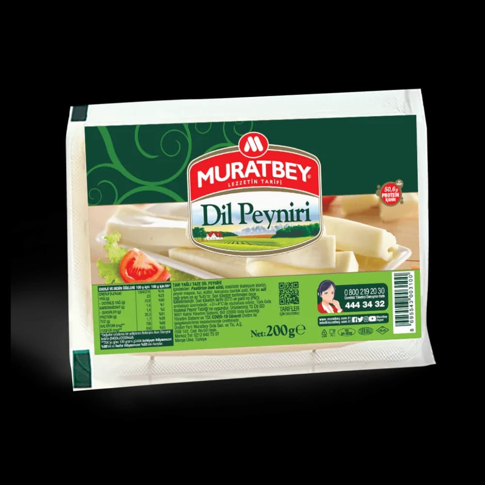 Muratbey Muratbey Dil Peynir 200 gr