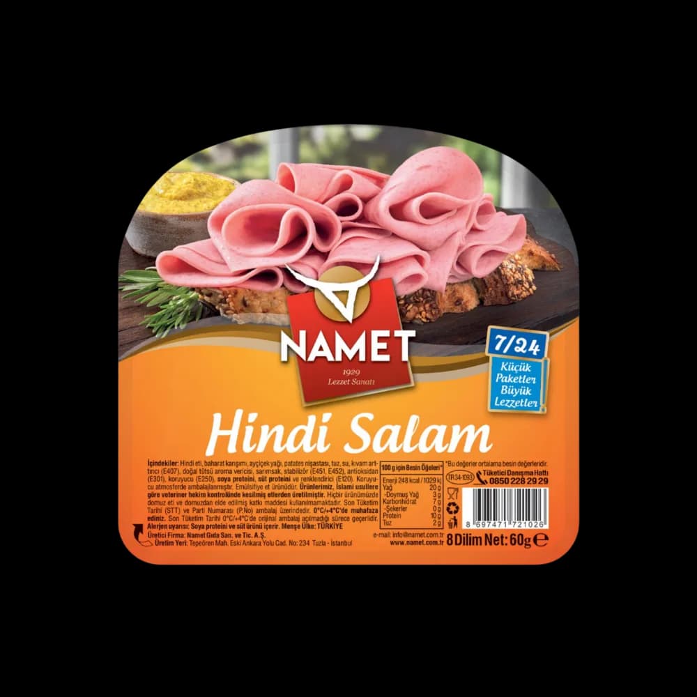 Namet Namet Salam Hindi Aç Bitir 60 gr