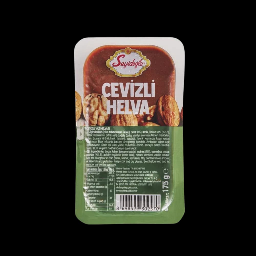 Seyidoğlu Seyidoğlu Helva Cevizli 175 gr