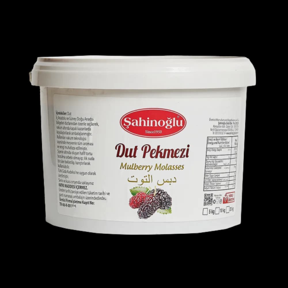 Şahinoğlu Şahinoğlu Pekmez Dut Kova 5 kg