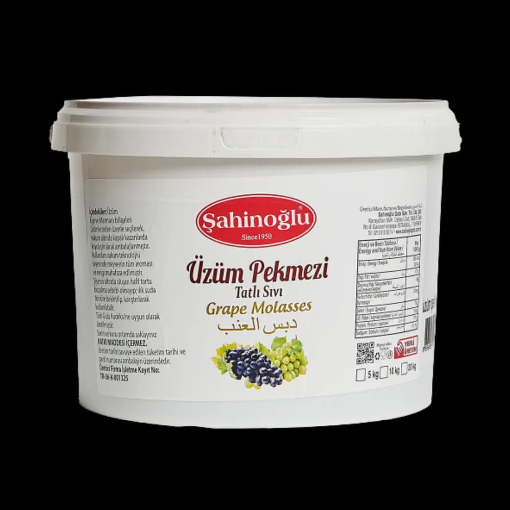 Şahinoğlu Şahinoğlu Pekmez Üzüm Kova 5 kg