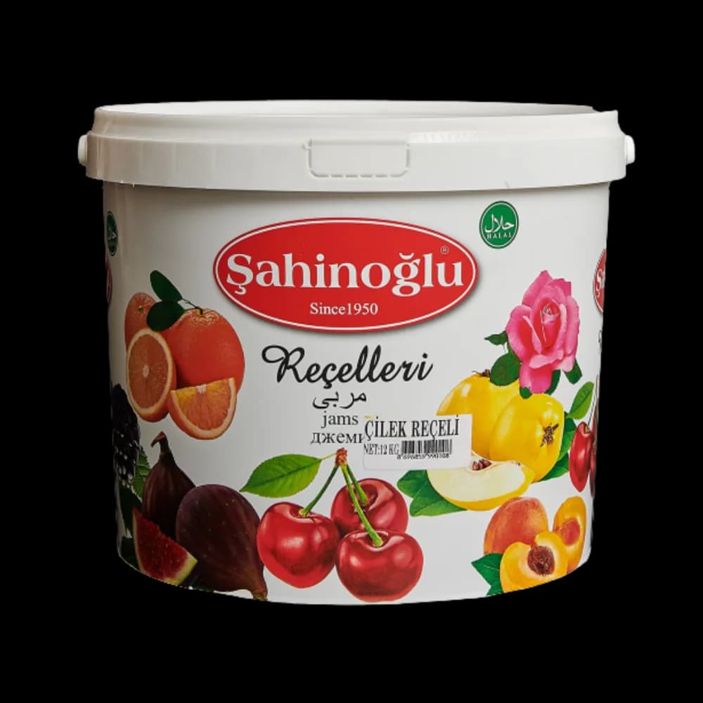 Şahinoğlu Şahinoğlu Reçel Çilek Dökme 12 kg