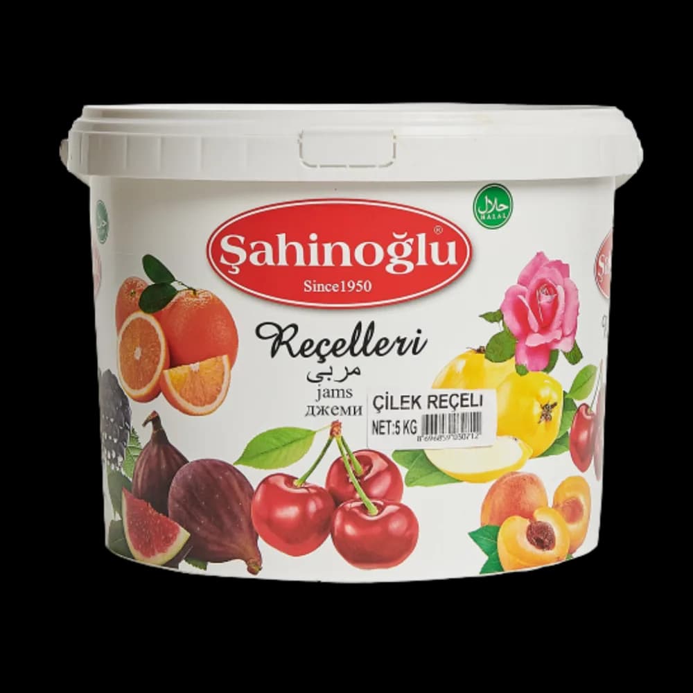 Şahinoğlu Şahinoğlu Reçel Çilek Kova 5 kg