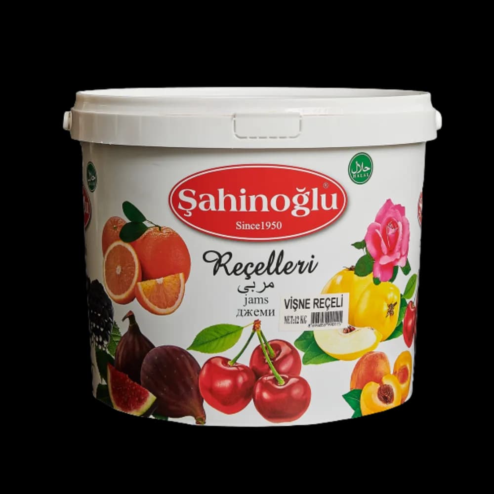 Şahinoğlu Şahinoğlu Reçel Vişne Dökme 12 kg