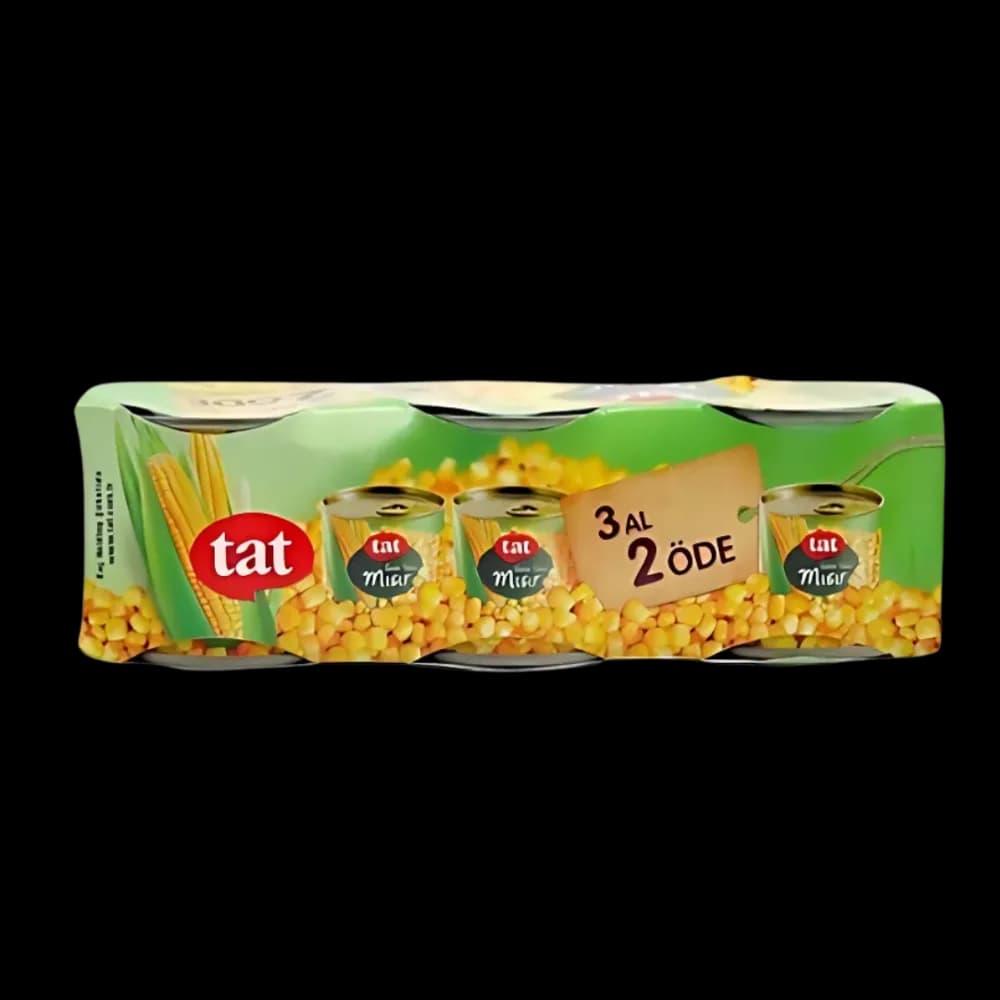 Tat Tat Mısır 220 gr ( 3 Lü )