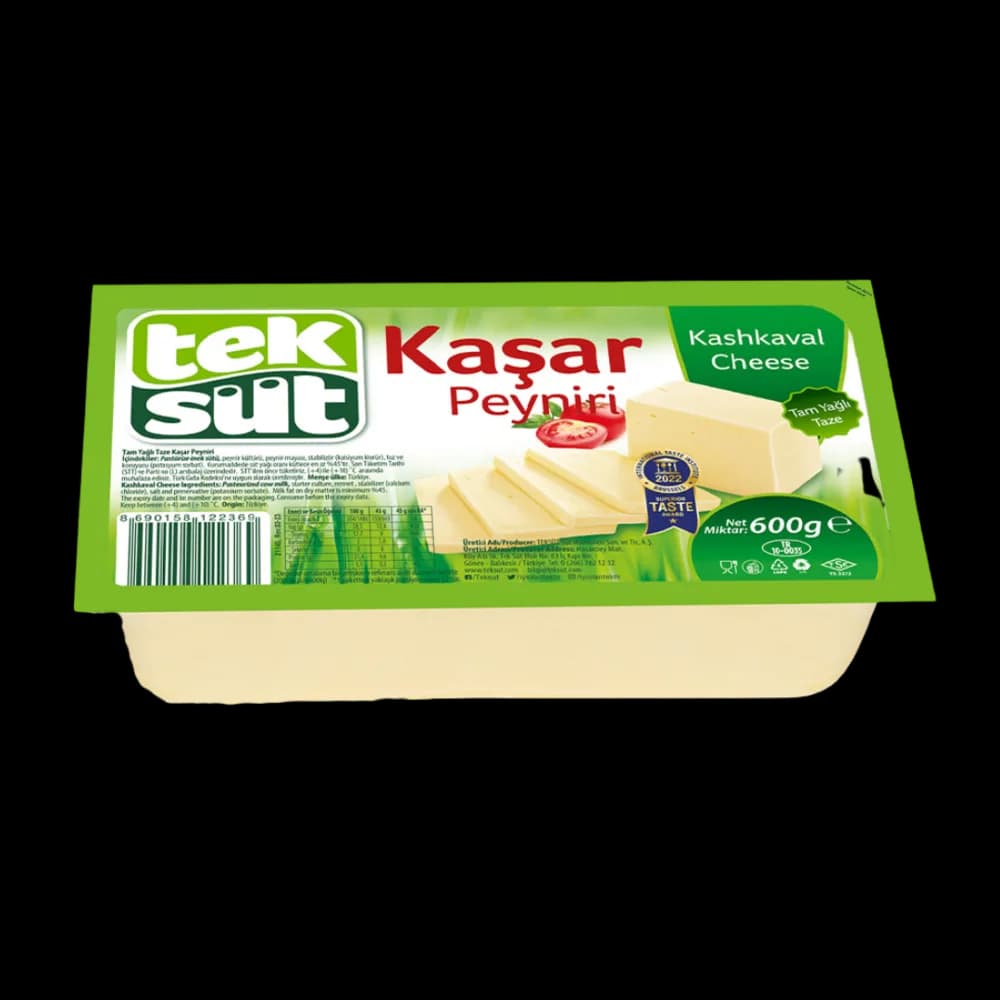 Teksüt Teksüt Taze Kaşar Peyniri 600 gr