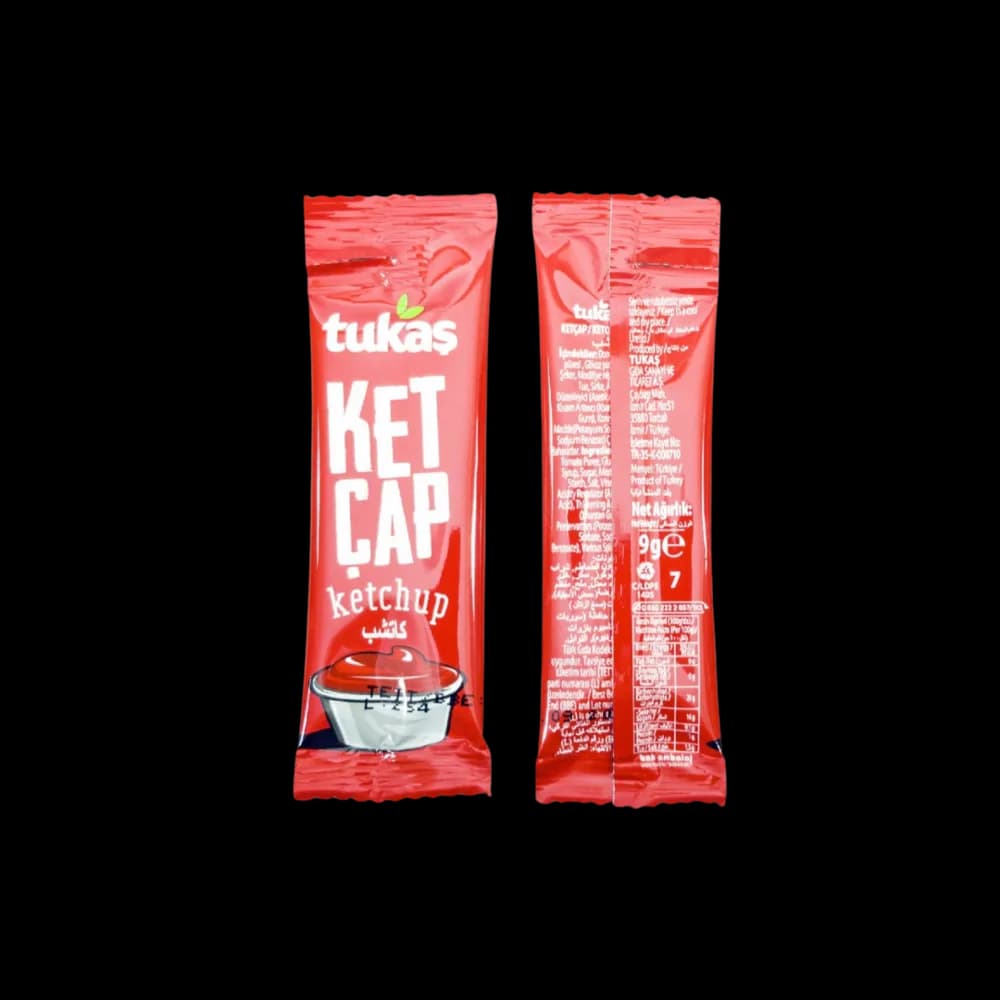 Tukaş Tukaş Ketçap Poşet Sıkma 9 gr (500'lü koli)