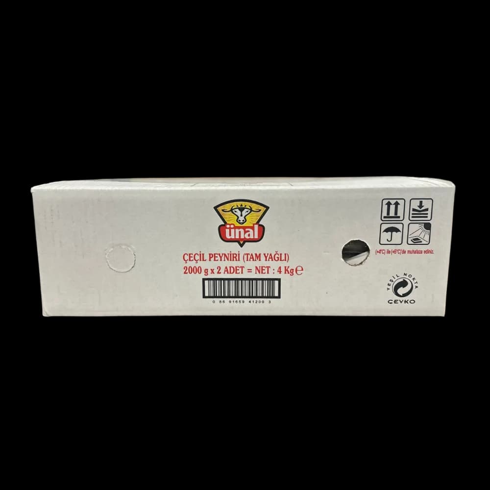Ünal Ünal Çeçil Peynir (Koli) 4000 gr