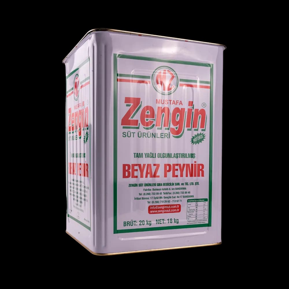 Zengin Zengin Beyaz Peynir (Extra) İnek 18 kg