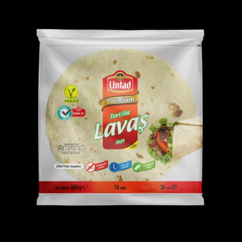 Untad Untad Premium Tortilla Lavaş 30 cm 900 gr