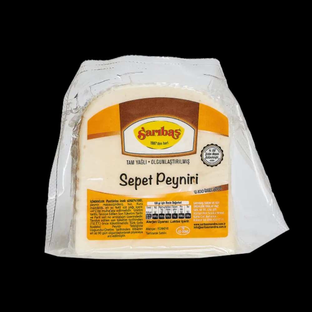 Sarıbaş Sarıbaş Sepet Peyniri Sade