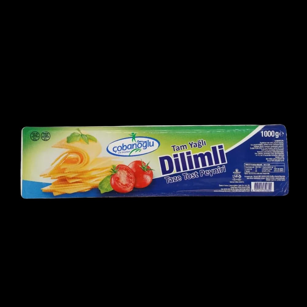 Çobanoğlu Çobanoğlu Kaşar Peyniri Dilimli 1000 gr