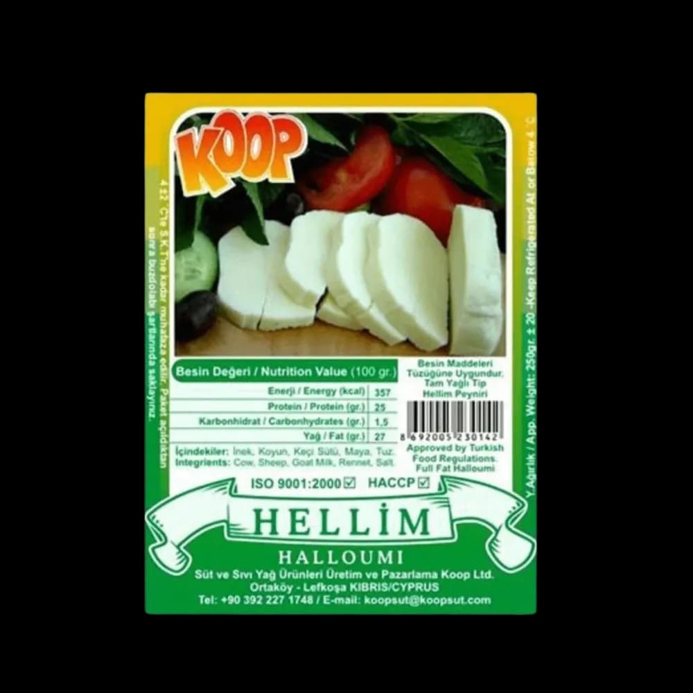 Koop Koop Hellim Peynir 250 gr