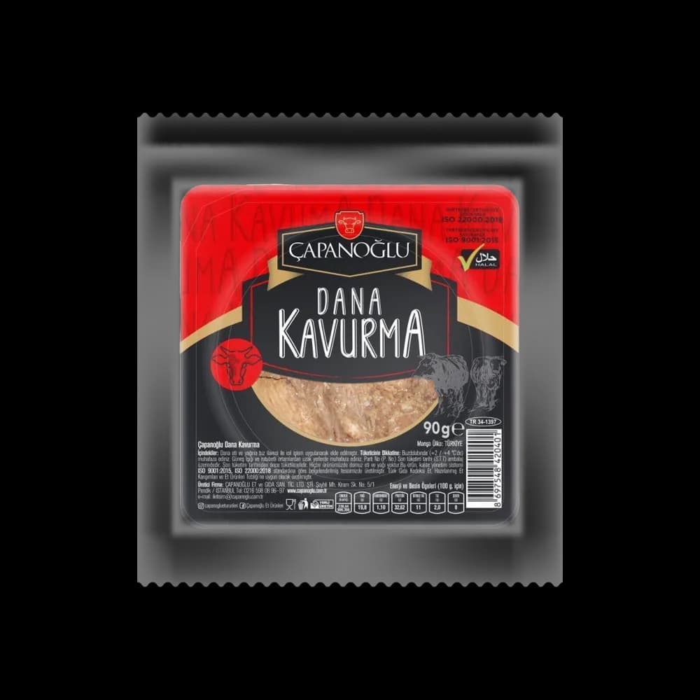 Çapanoğlu Çapanoğlu Kavurma 90 gr