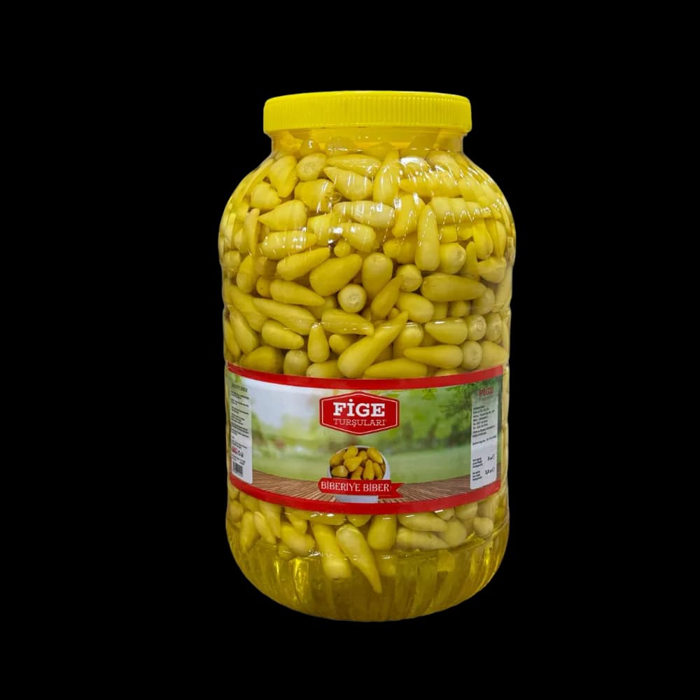 Fige Fige Turşu Biberiye Biber PET 2500 gr