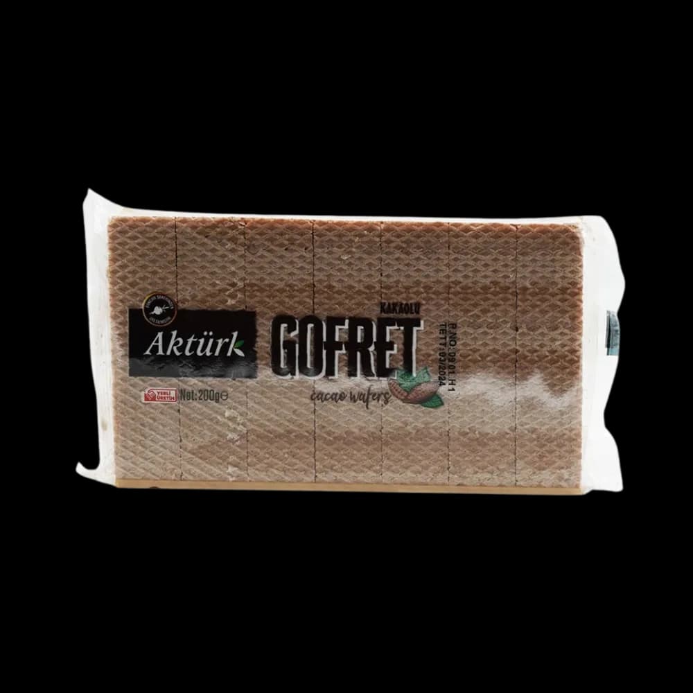 Aktürk Aktürk Gofret Kakaolu 200 gr