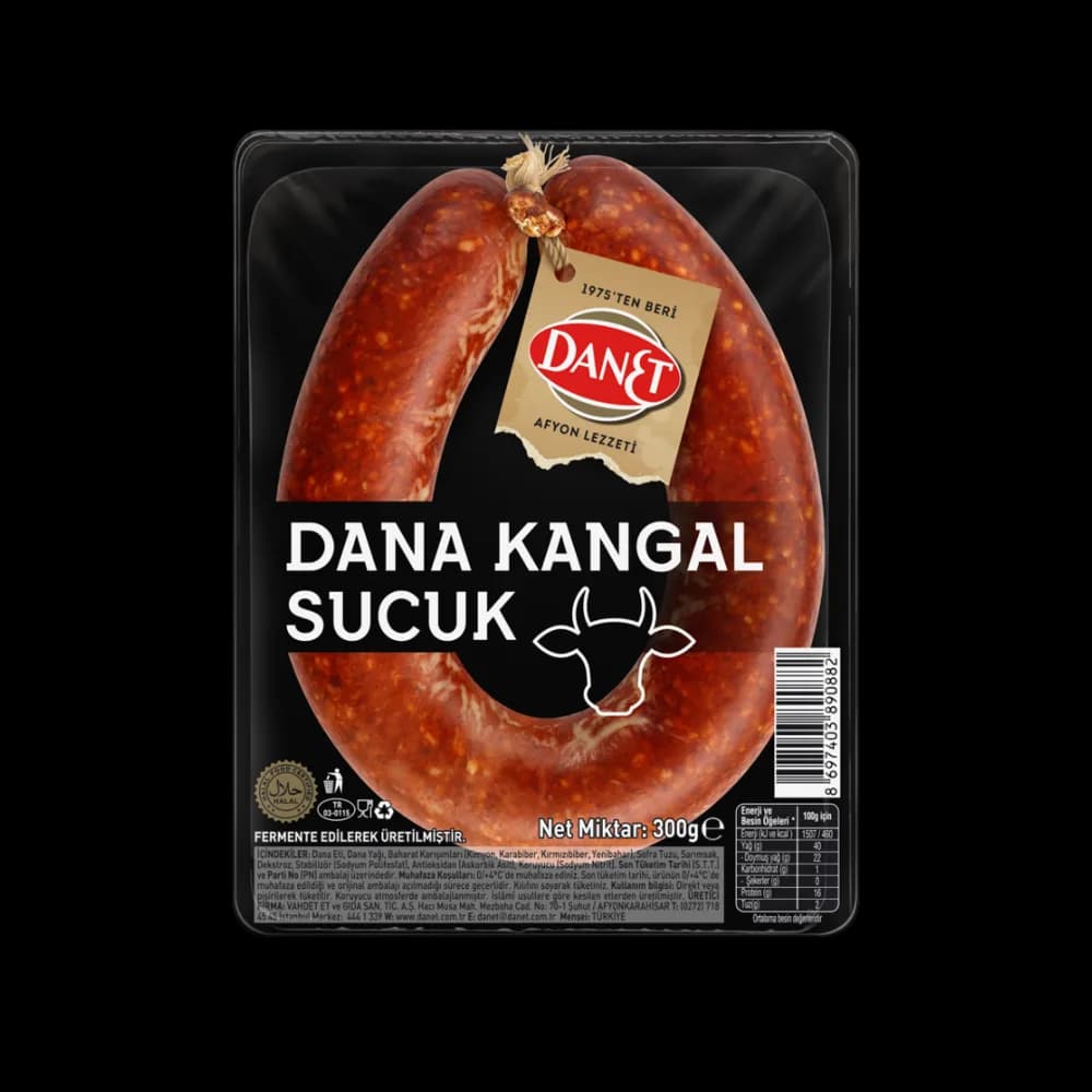 Danet Danet Sucuk Dana Kangal 300 gr