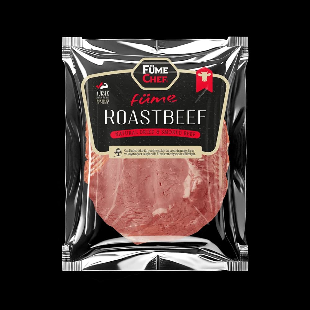 Füme Chef Füme Chef Dilimli Sade Roastbeef 100 gr