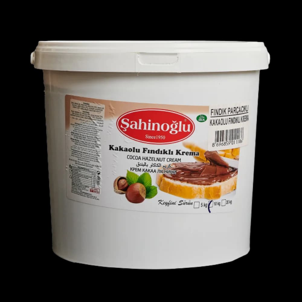 Şahinoğlu Şahinoğlu Fındık Parçacıklı Çokokrem 10 kg