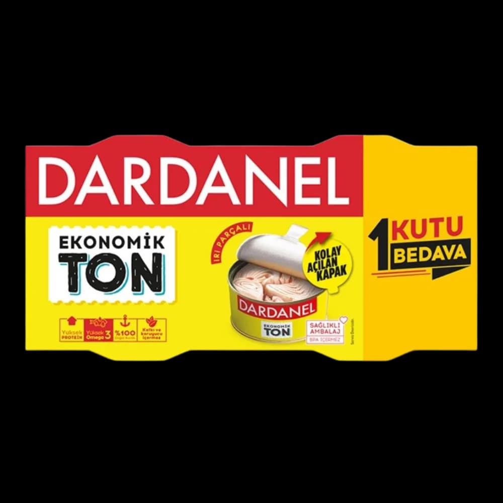 Dardanel Dardanel Ton Balığı Eko (Sarı) 4 Lü 140 gr