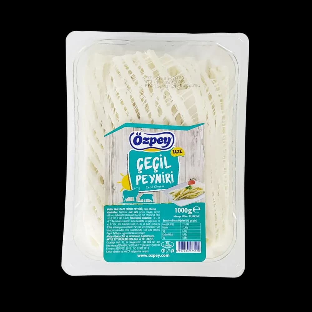 Özpey Özpey Çeçil Peyniri 1000 gr