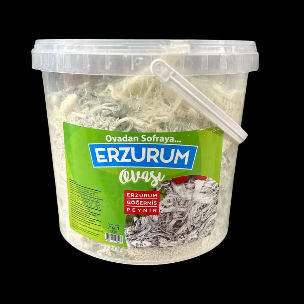 Erzurum Erzurum Ovası Göğermiş Peynir Kova 5 kg